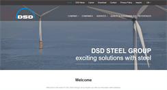 Desktop Screenshot of dsd-steel.com
